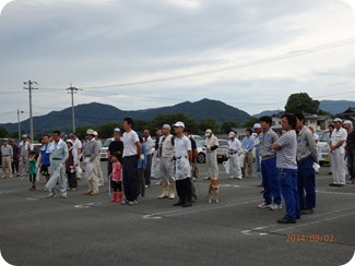 開会式です