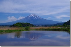 逆さ富士